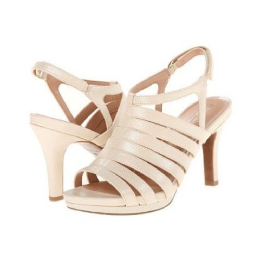 Naturalizer Women's Ivory Nolana Sandals Size 6.5